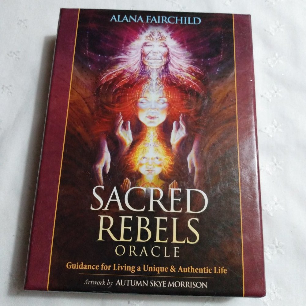 Red and White Card Game Sacred Rebels Oracle